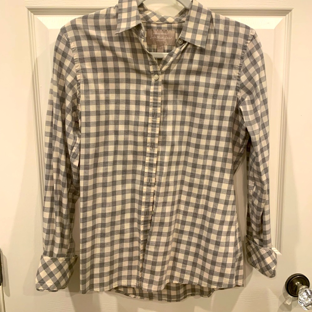 Plaid Button Down - image 2